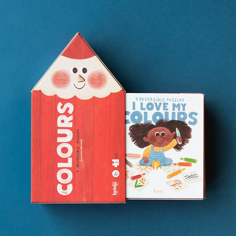 7 reversible colour puzzles